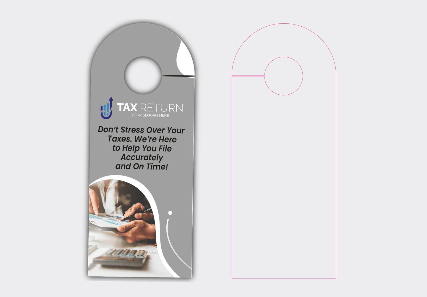 Tax Return Door Hanger