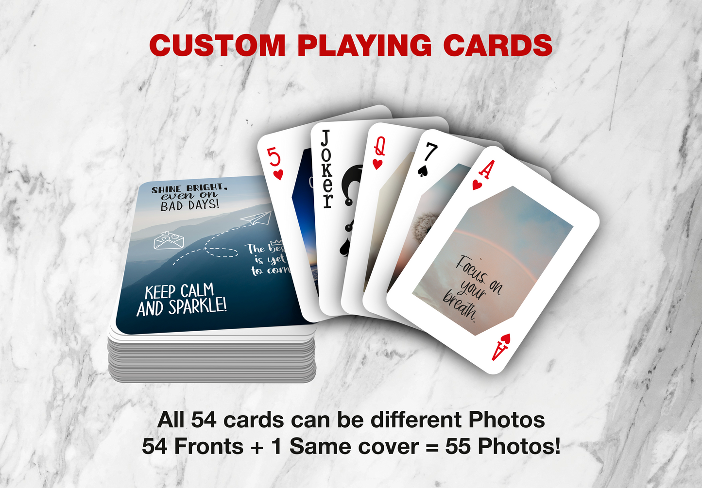 Motivational Playing Cards