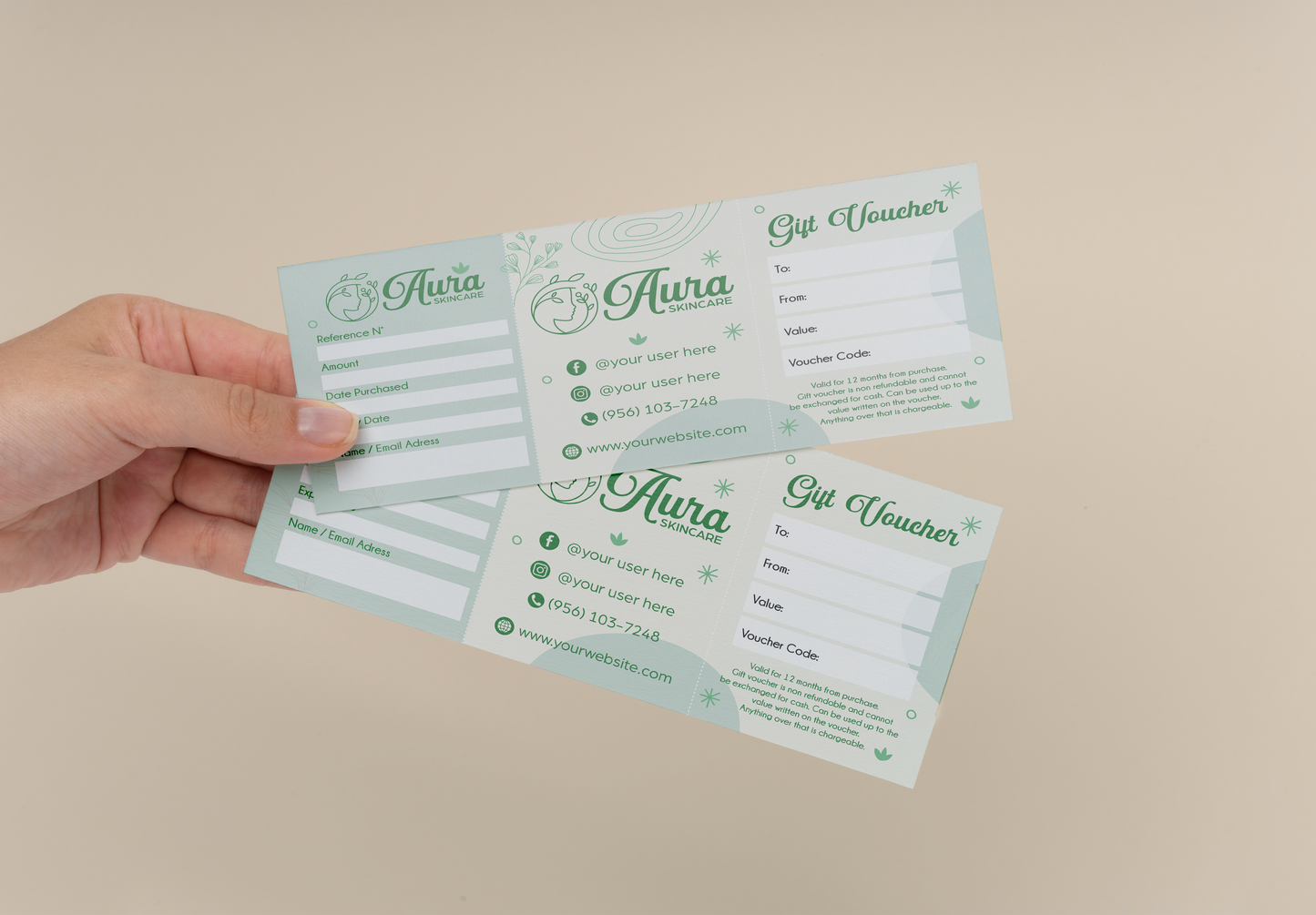 Custom Gift Certificate