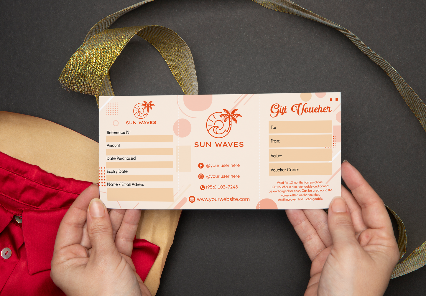 Custom Gift Certificate