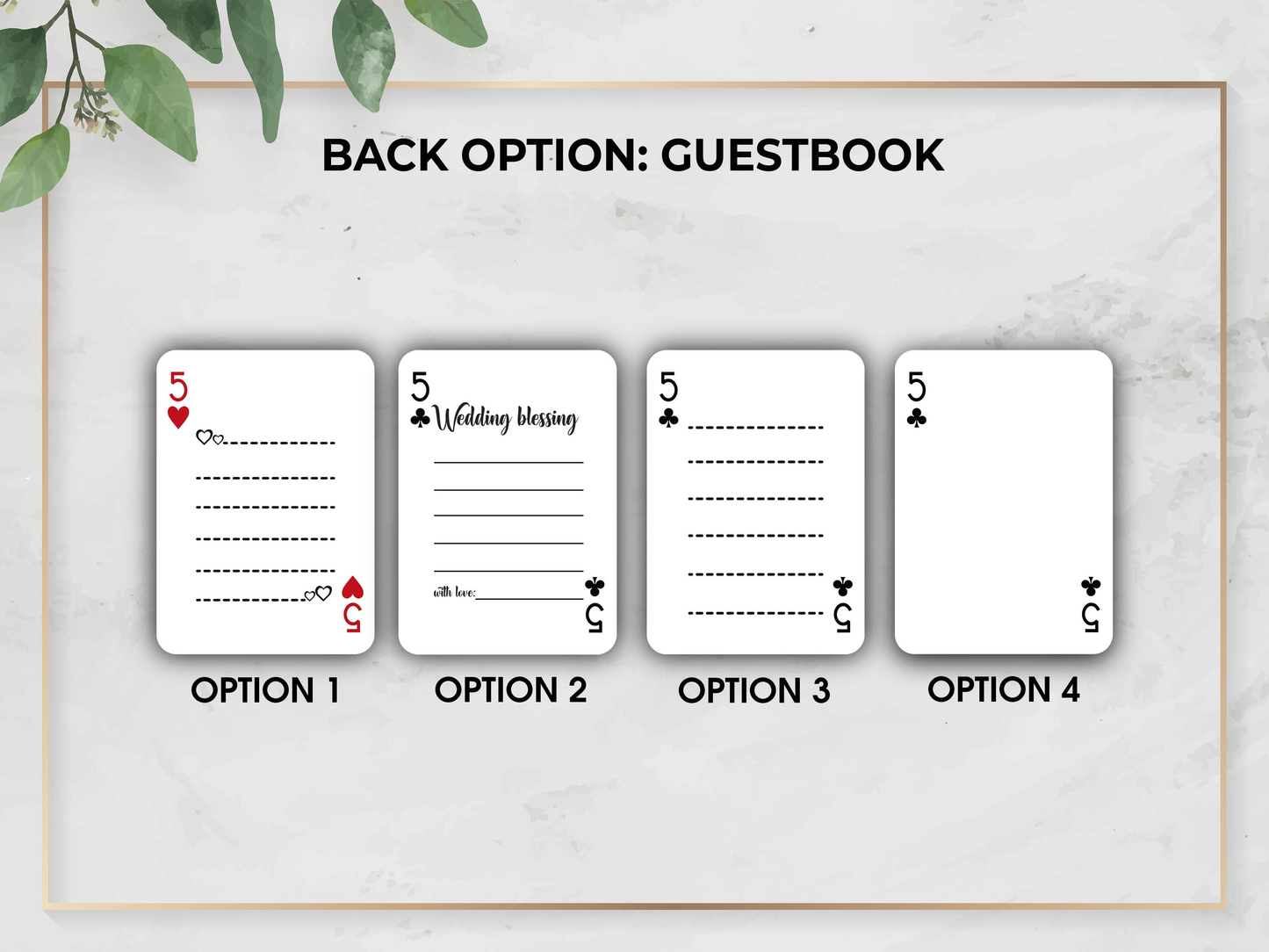 Bridesmaid | Custom | Playing Cards
