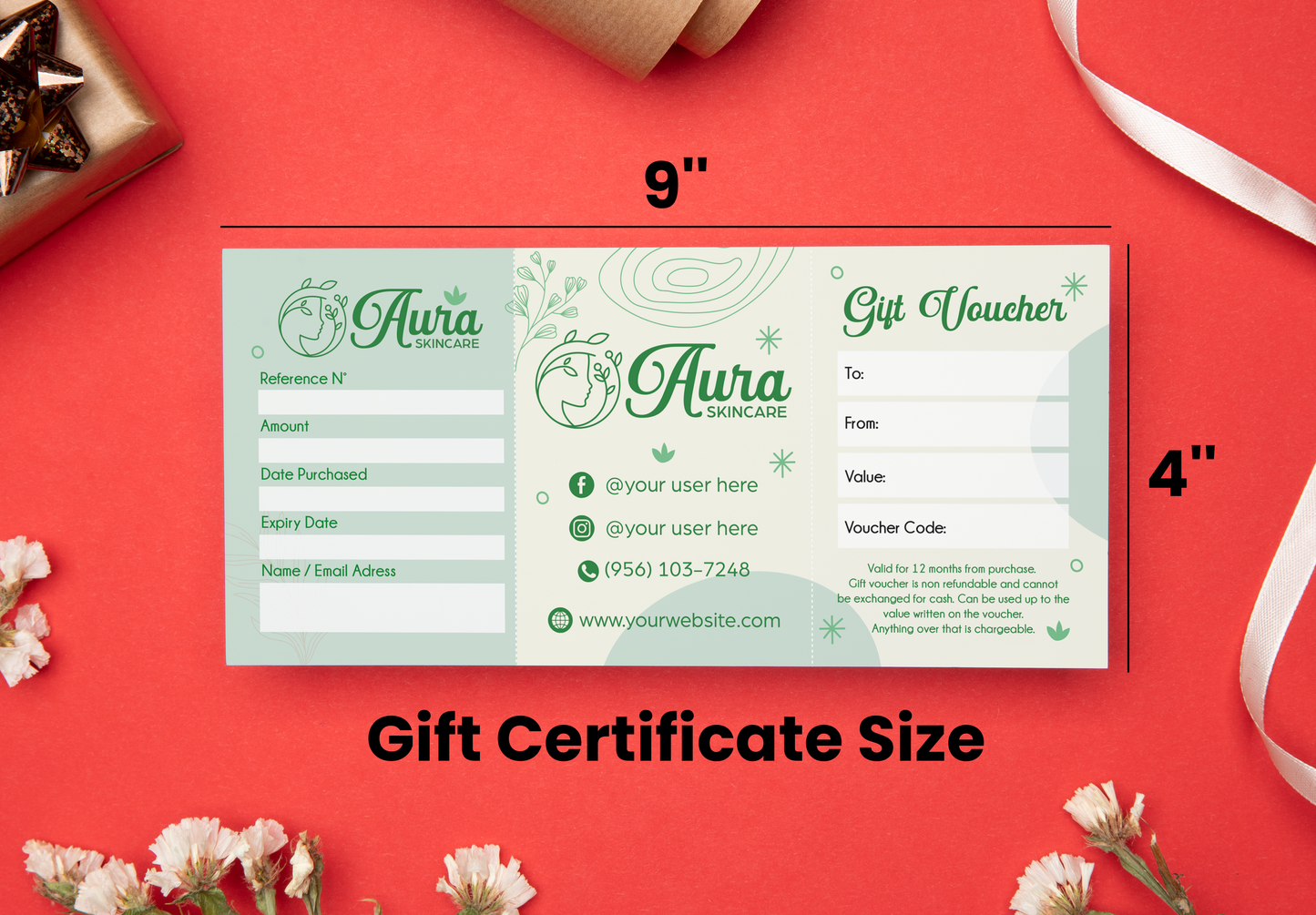 Custom Gift Certificate