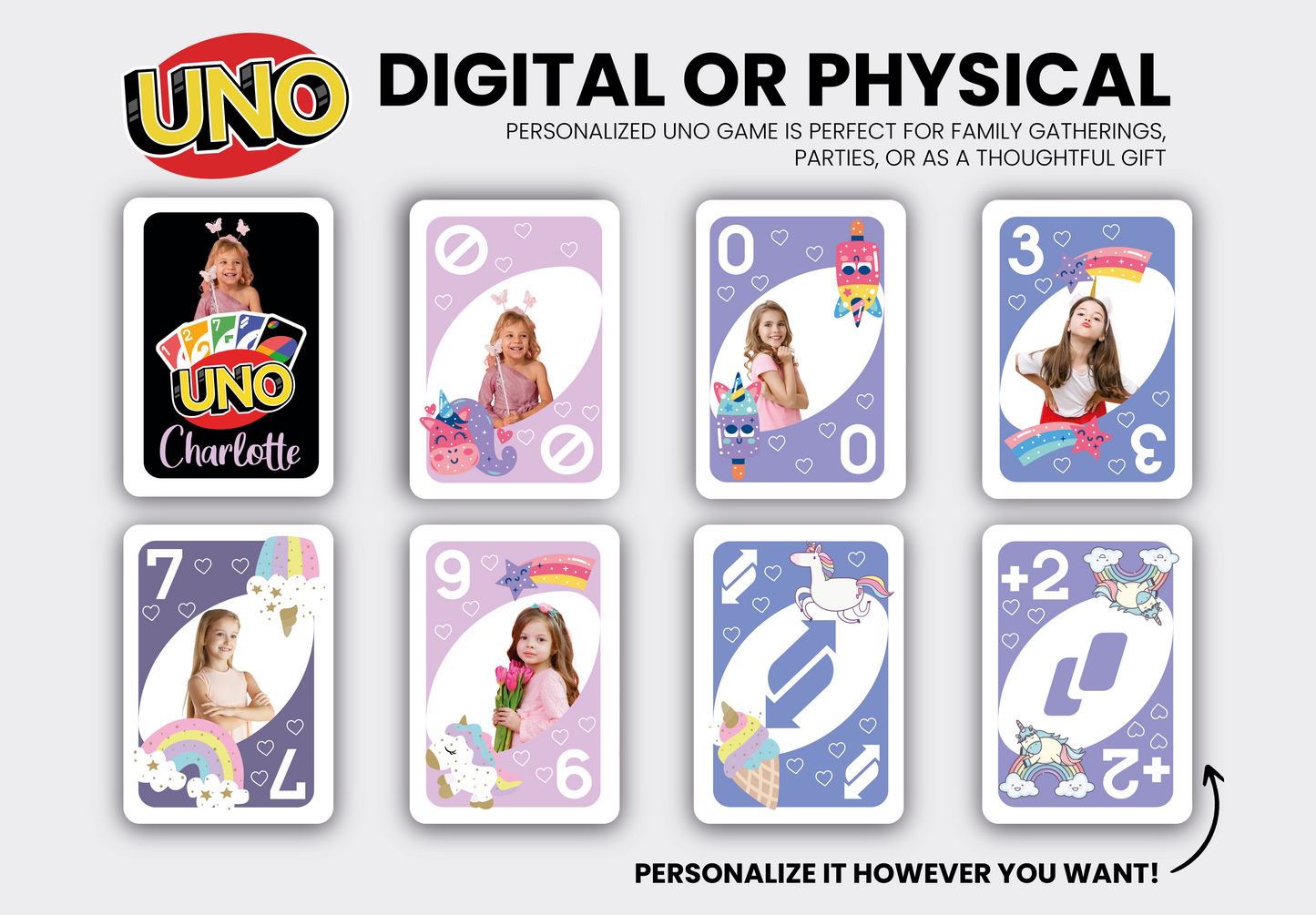 Custom UNO Set | Make It Yours UNO