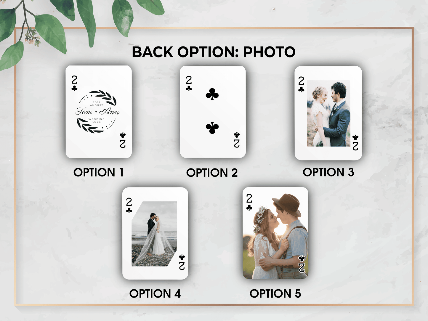 Bridesmaid | Custom | Playing Cards