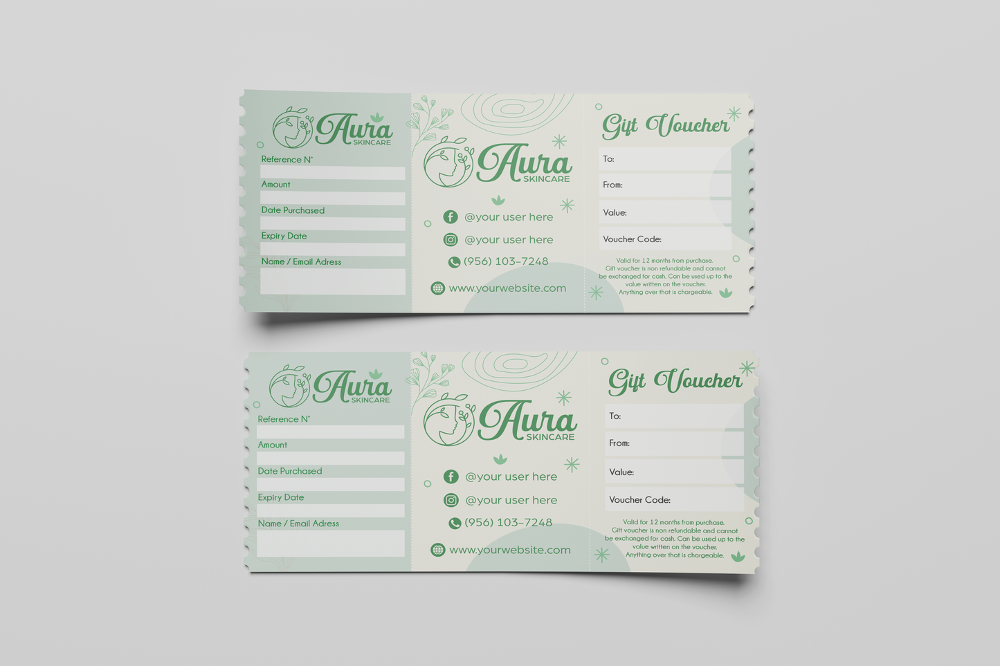 Custom Gift Certificate