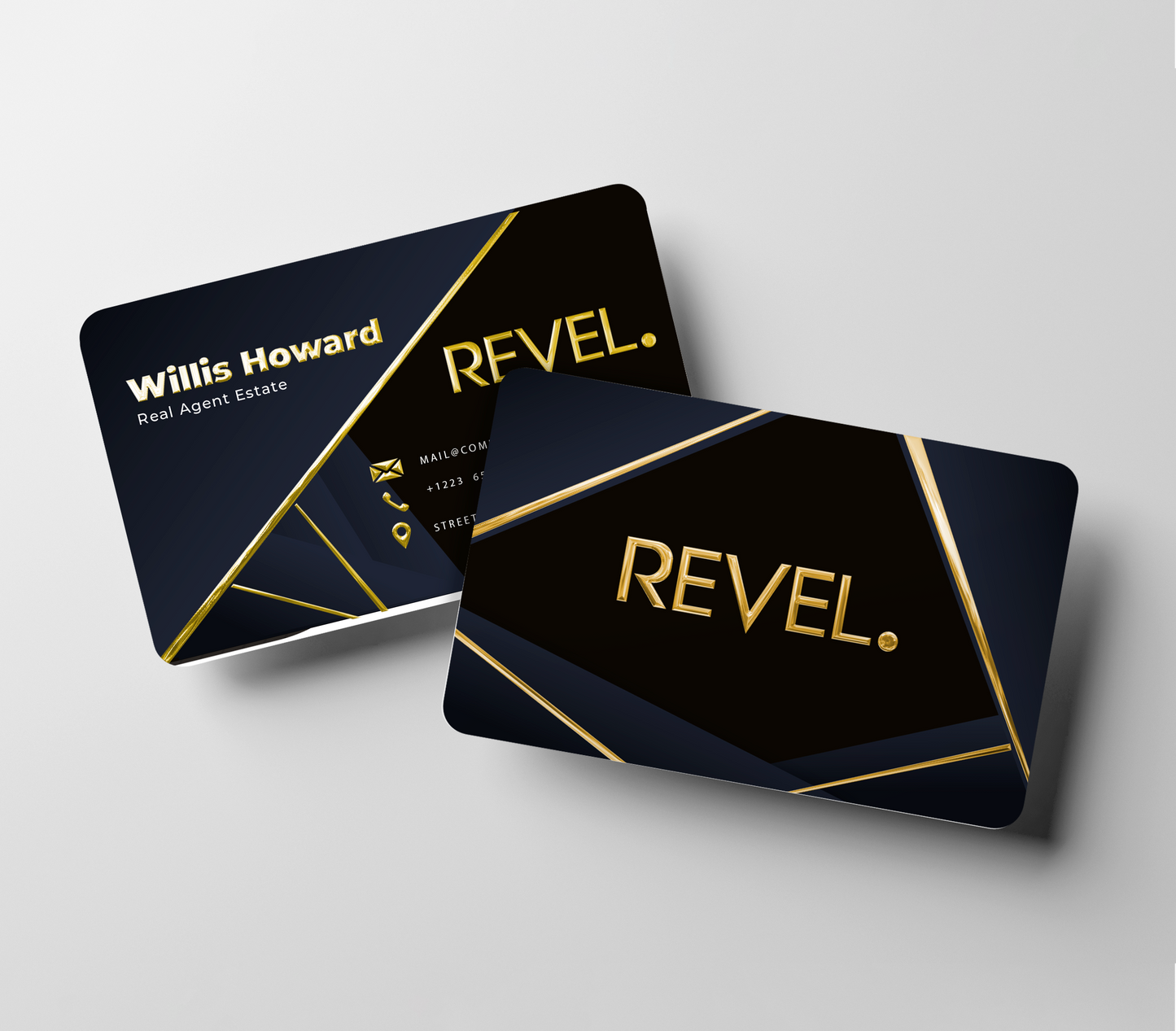 REVEL Business Cards Luxury
