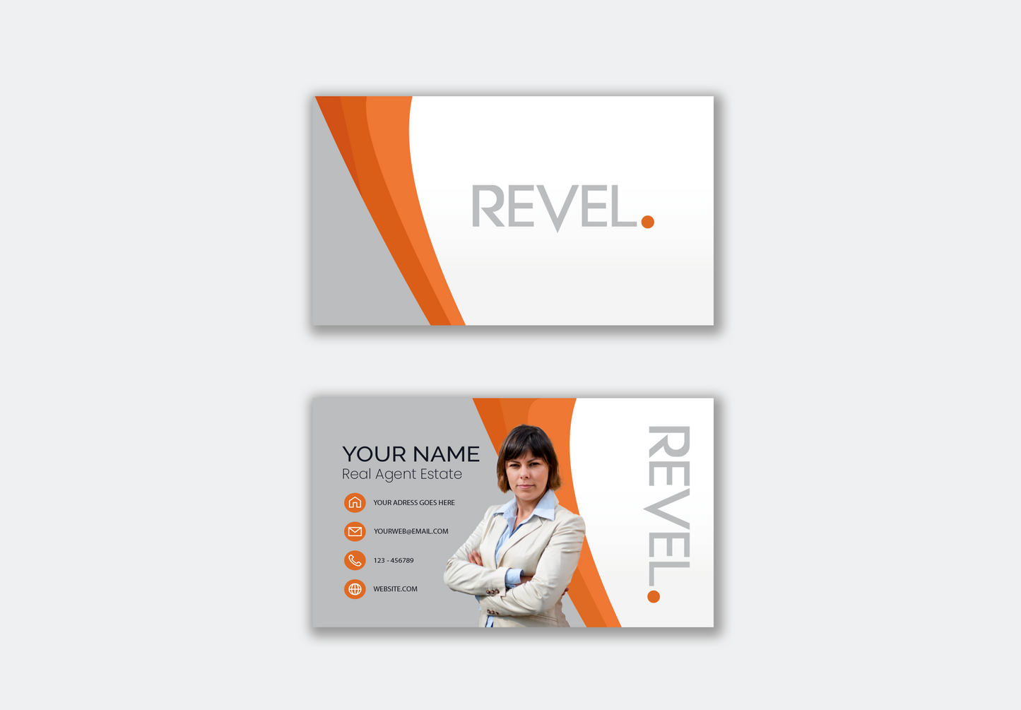 REVEL Business Cards Economy