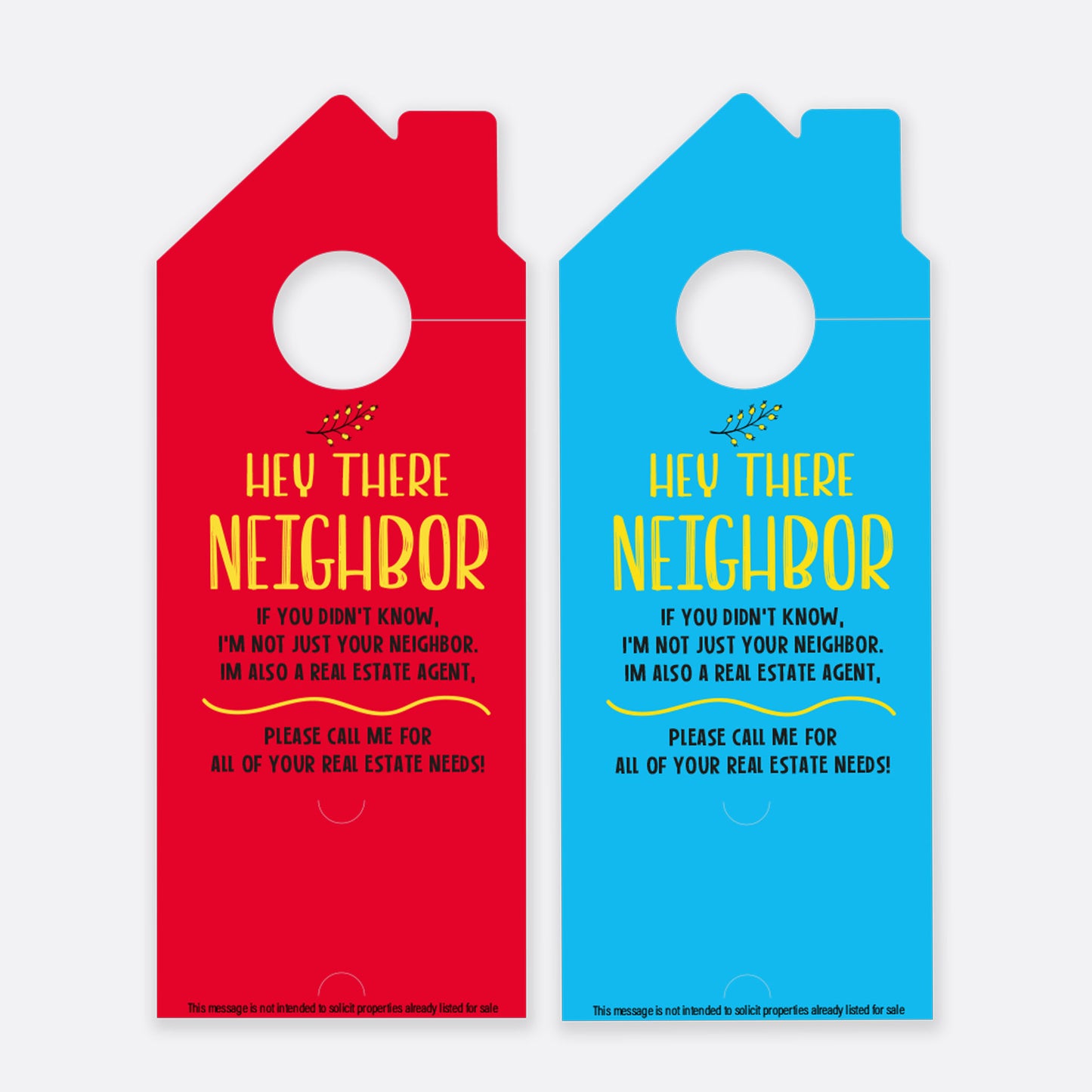 Ready to Quit Renting Real Estate Door Hangers
