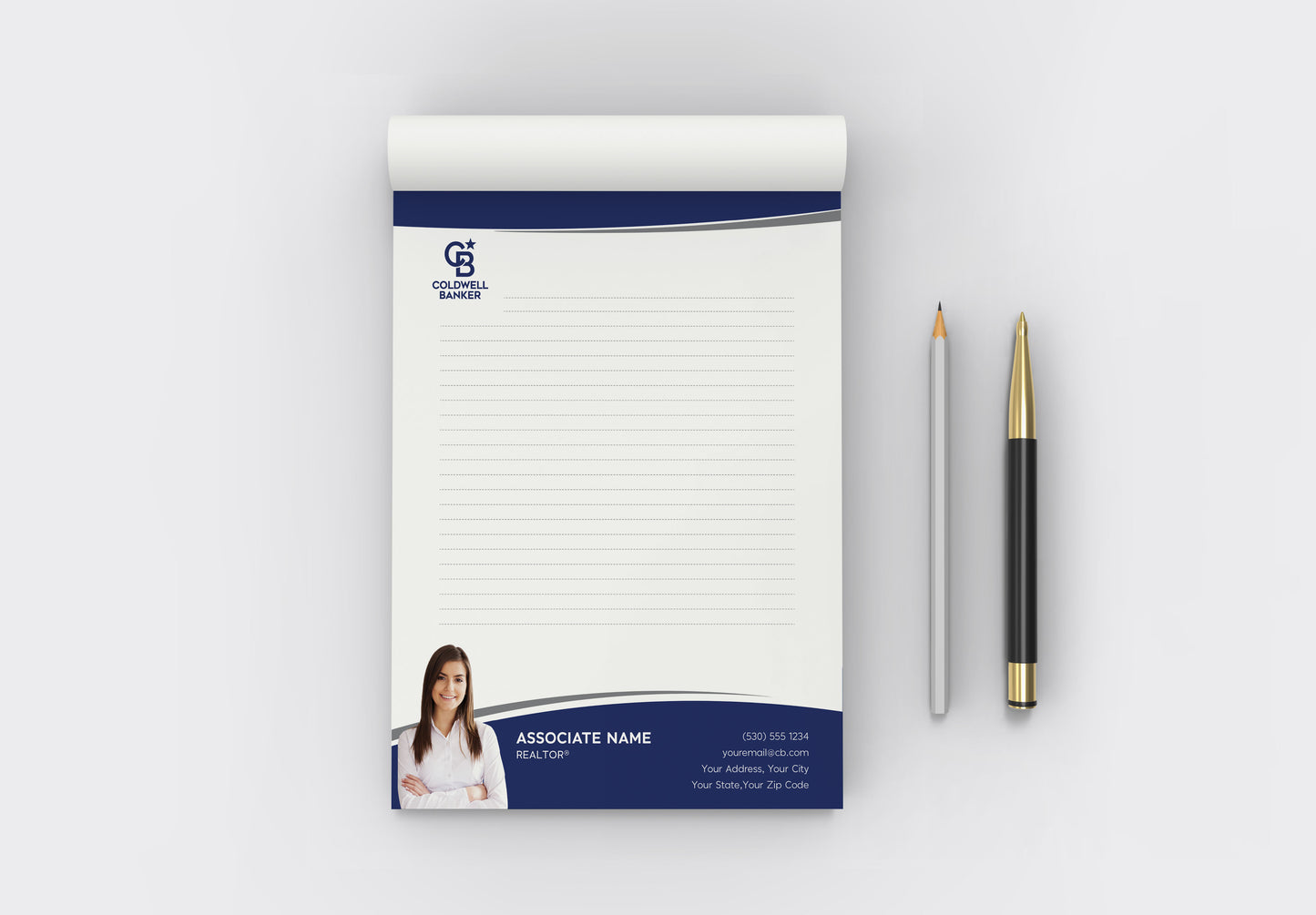 Coldwell Banker Custom Realtor Notepad