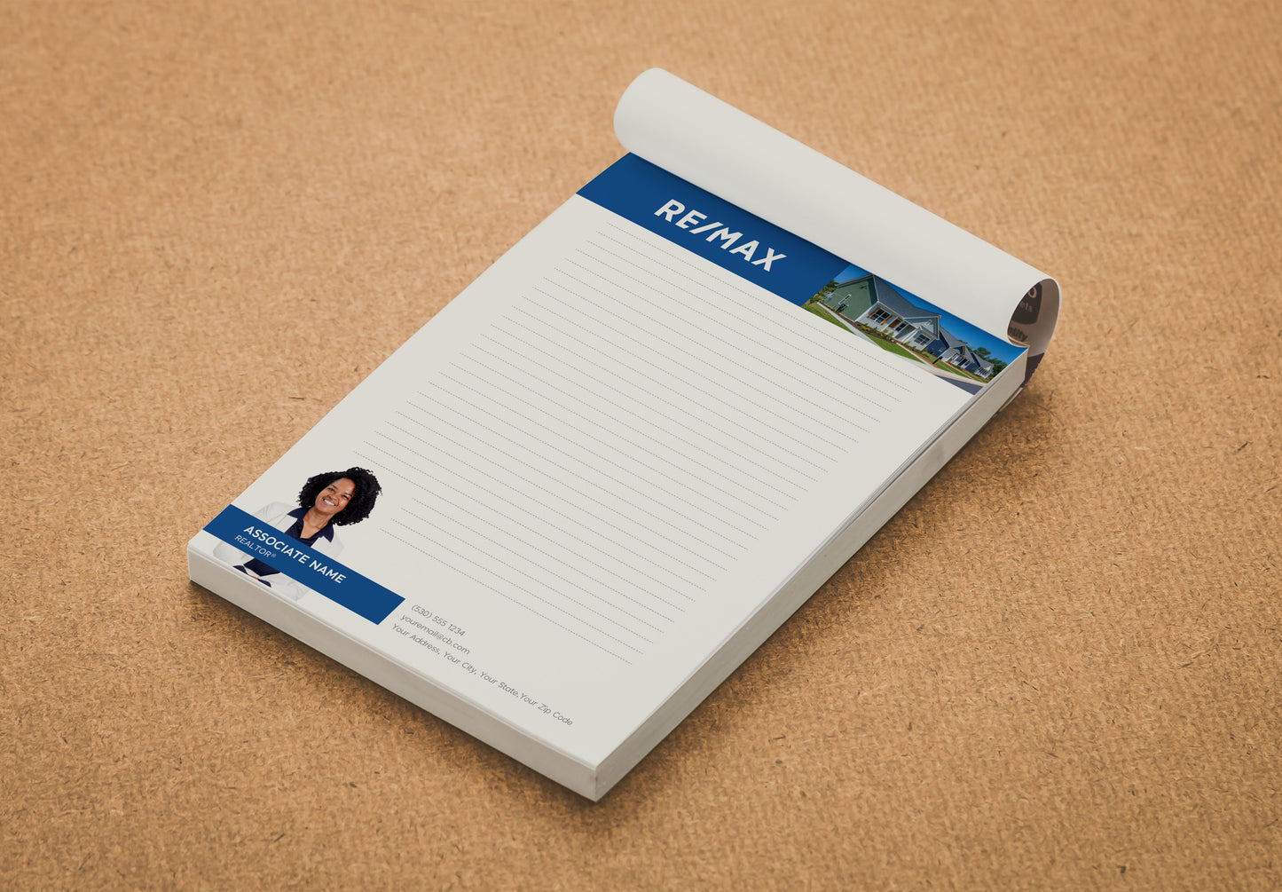 Remax Custom Realtor Notepad