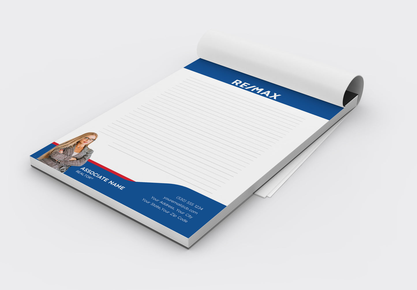 Remax Custom Realtor Notepad