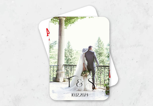 Wedding Guestbook |  Custom  |  Playing Cards