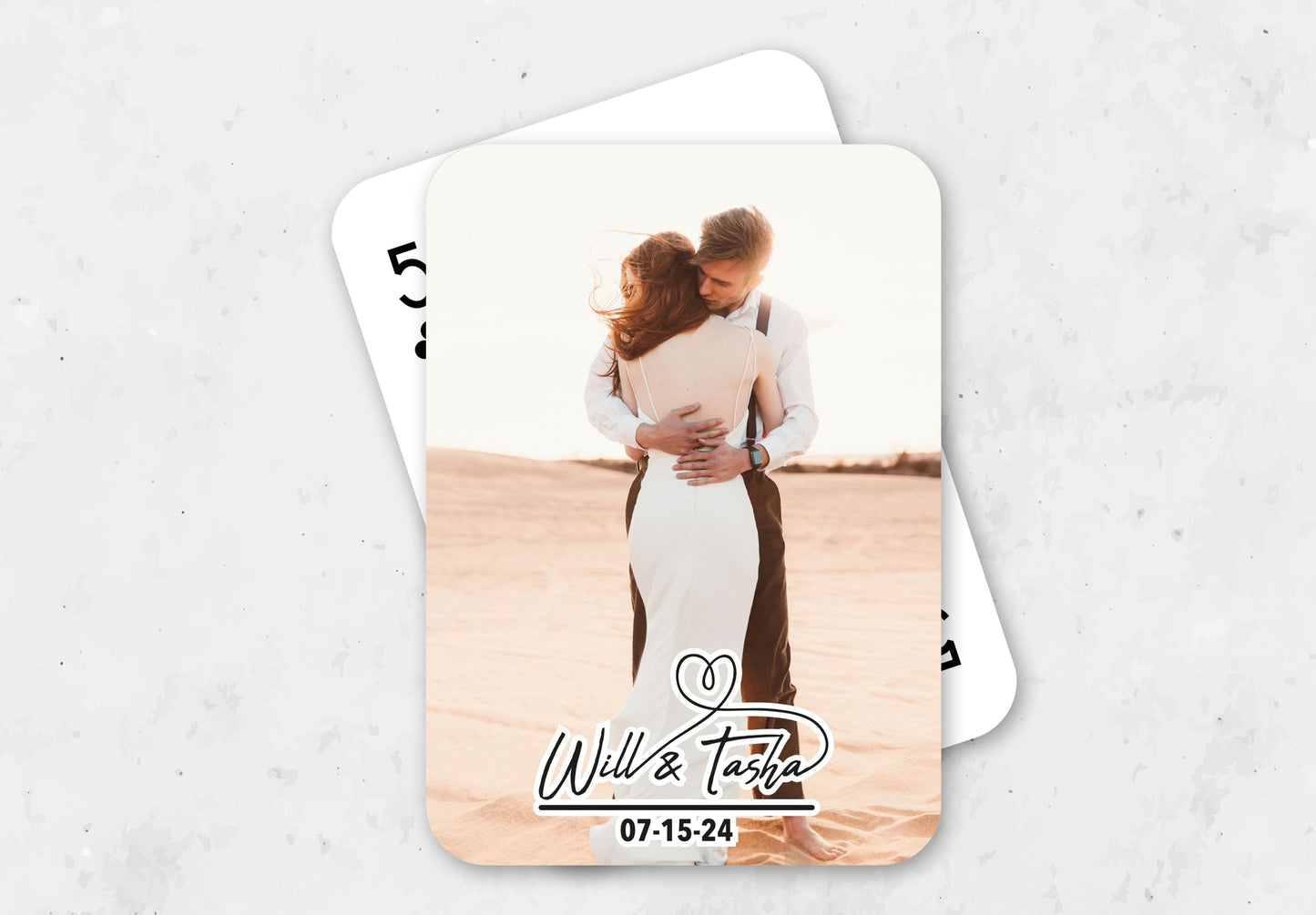Wedding Guestbook | Custom | Playing Cards