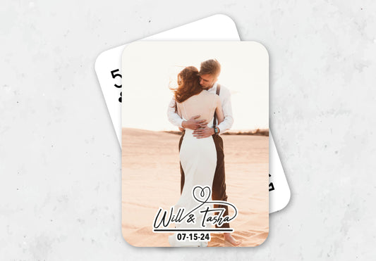 Wedding Guestbook |  Custom  |  Playing Cards