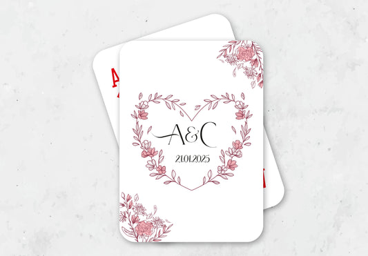 Wedding Guestbook |  Custom  |  Playing Cards
