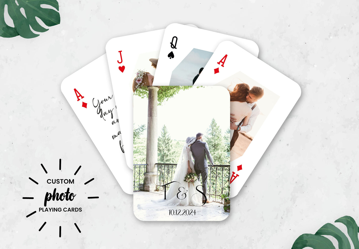Wedding Guestbook | Custom | Playing Cards