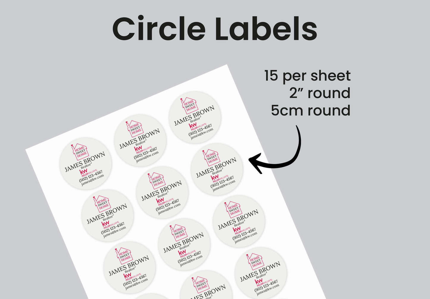 Labels | Keller Williams | Thank You Stickers