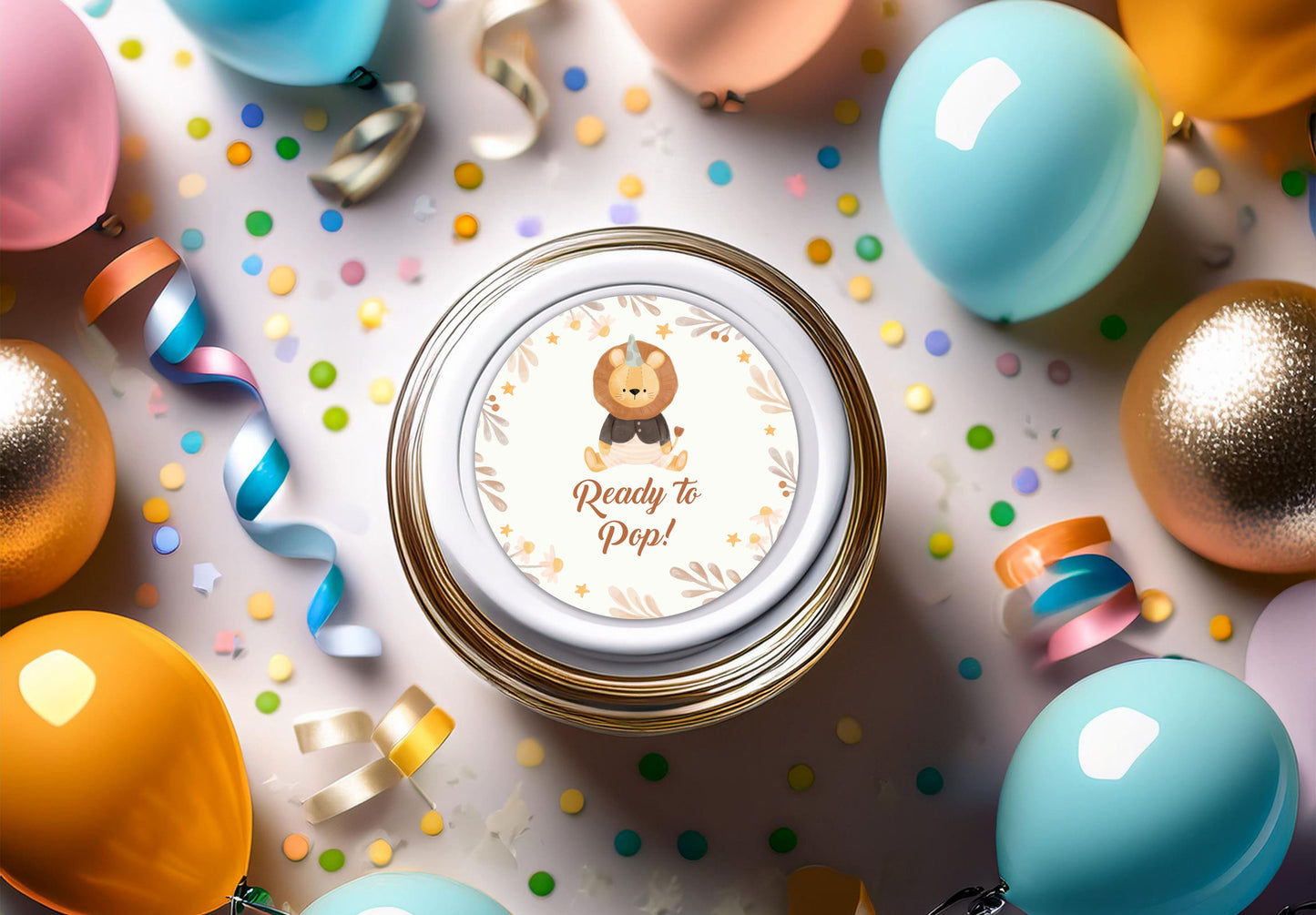 Baby Shower Thank You Stickers