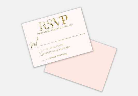 Wedding RSVP Cards | Monogram rsvp with QR code | diy wedding response | Black & white printable rsvp |  Luxury wedding invitation