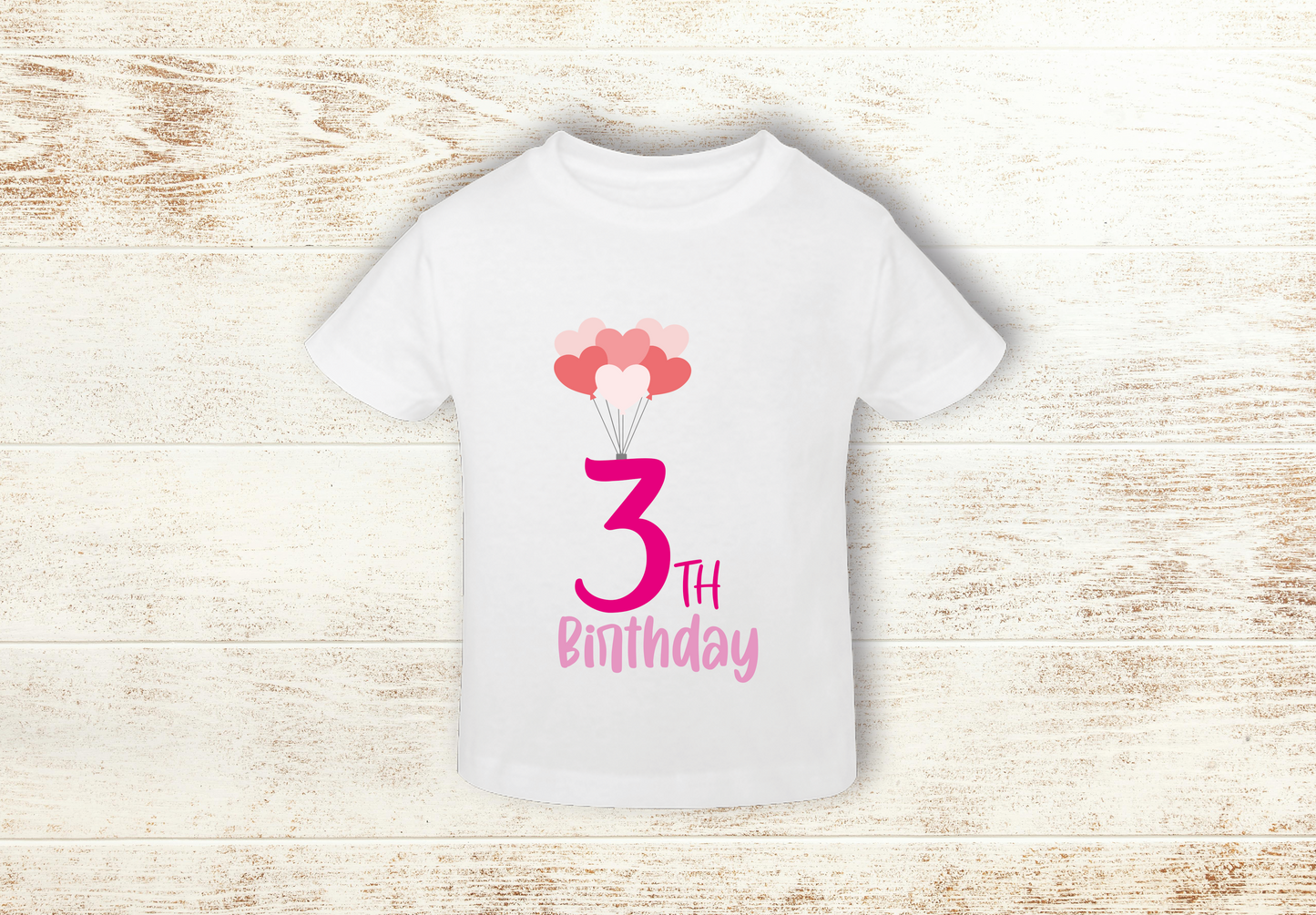 T-Shirt for Boys and Girls | 3rd Birthday Shirt