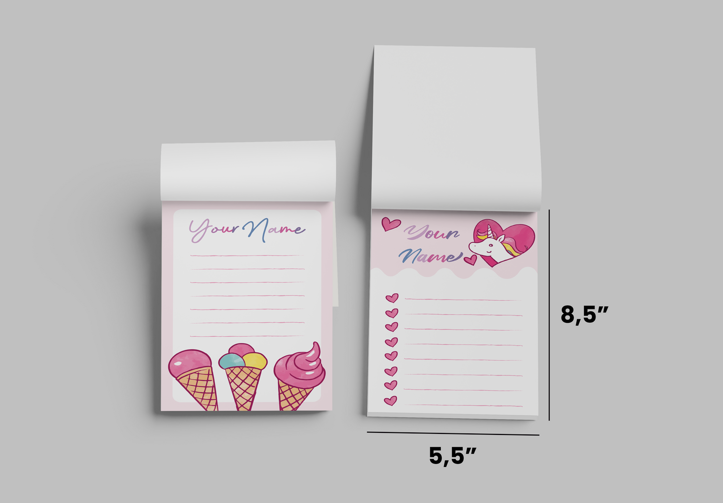 Girly Notepad
