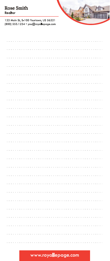 Notepad Royal Lepage - 009