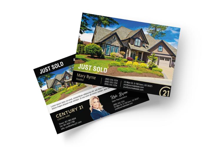 Postcard Just Sold Century 21 - 005