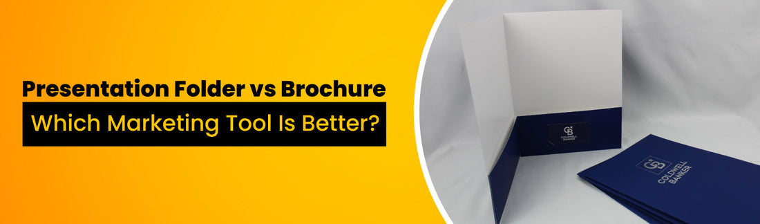 Presentation Folder vs Brochure: Which Marketing Tool Is Better?