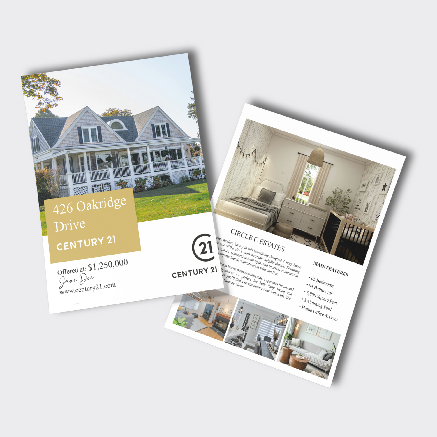 Century 21 Feature Sheets