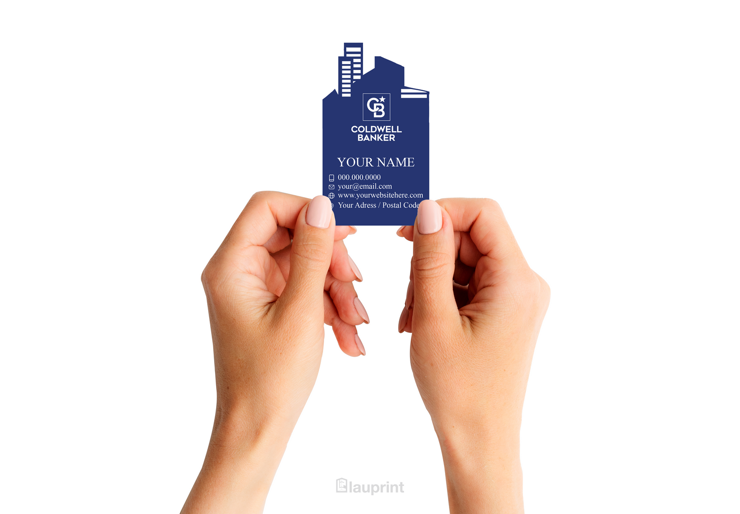 Shaped Business Cards | Coldwell Banker