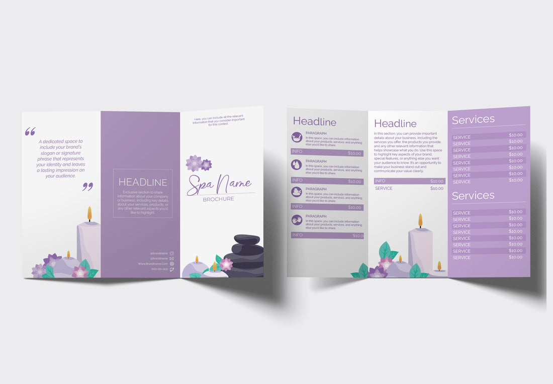 Trifold | Brochure | Custom