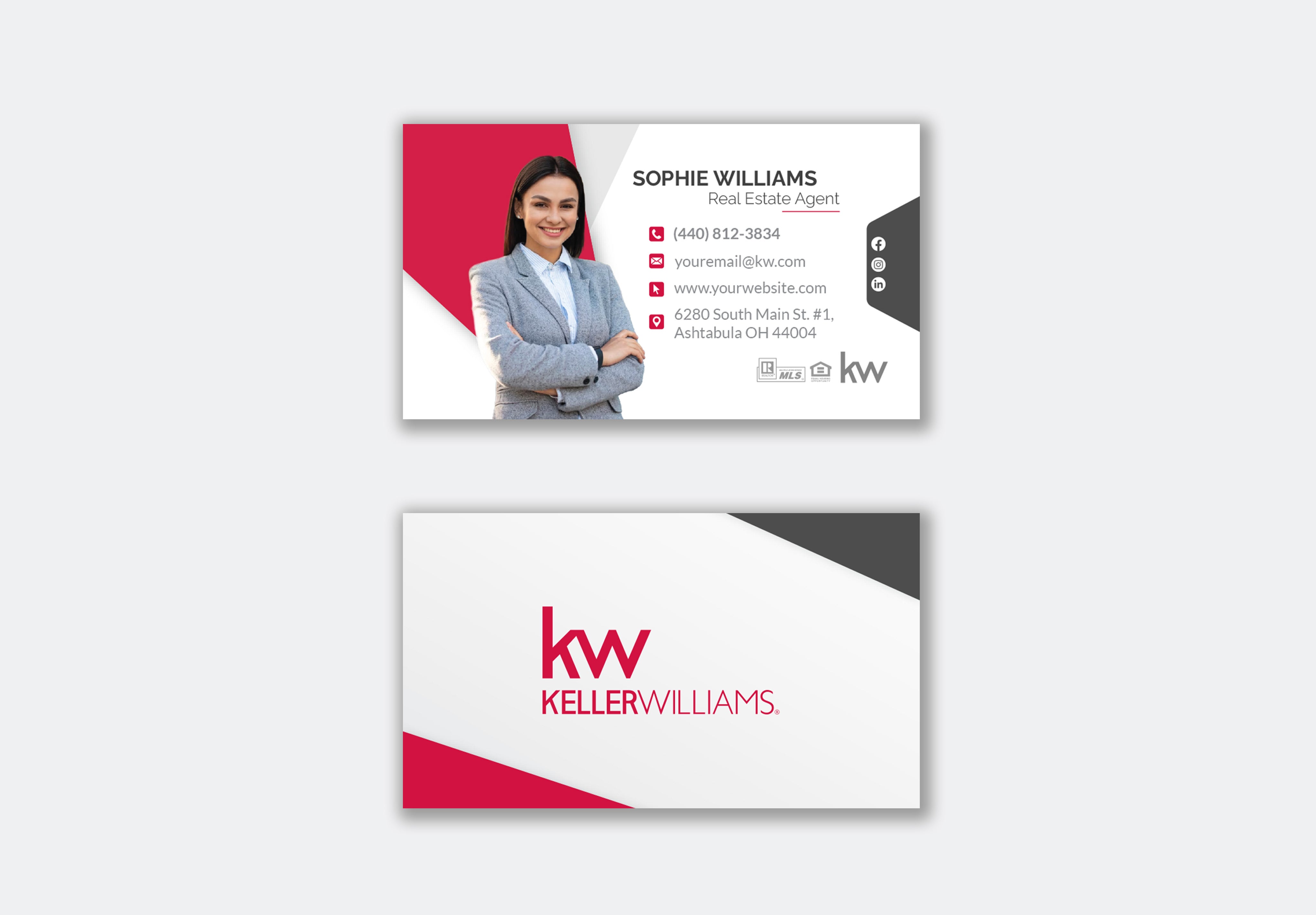 Keller Williams | Business Card | Premium 001