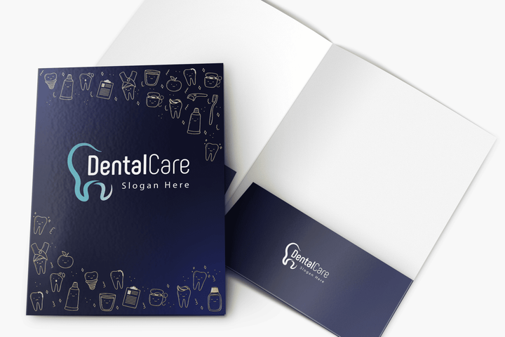 Presentation Folders for Dentists| Luxury