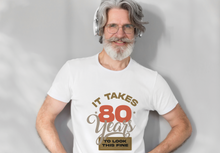 Load image into Gallery viewer, 80th Birthday T Shirt
