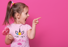 Load image into Gallery viewer, Custom Birthday Girl Shirt
