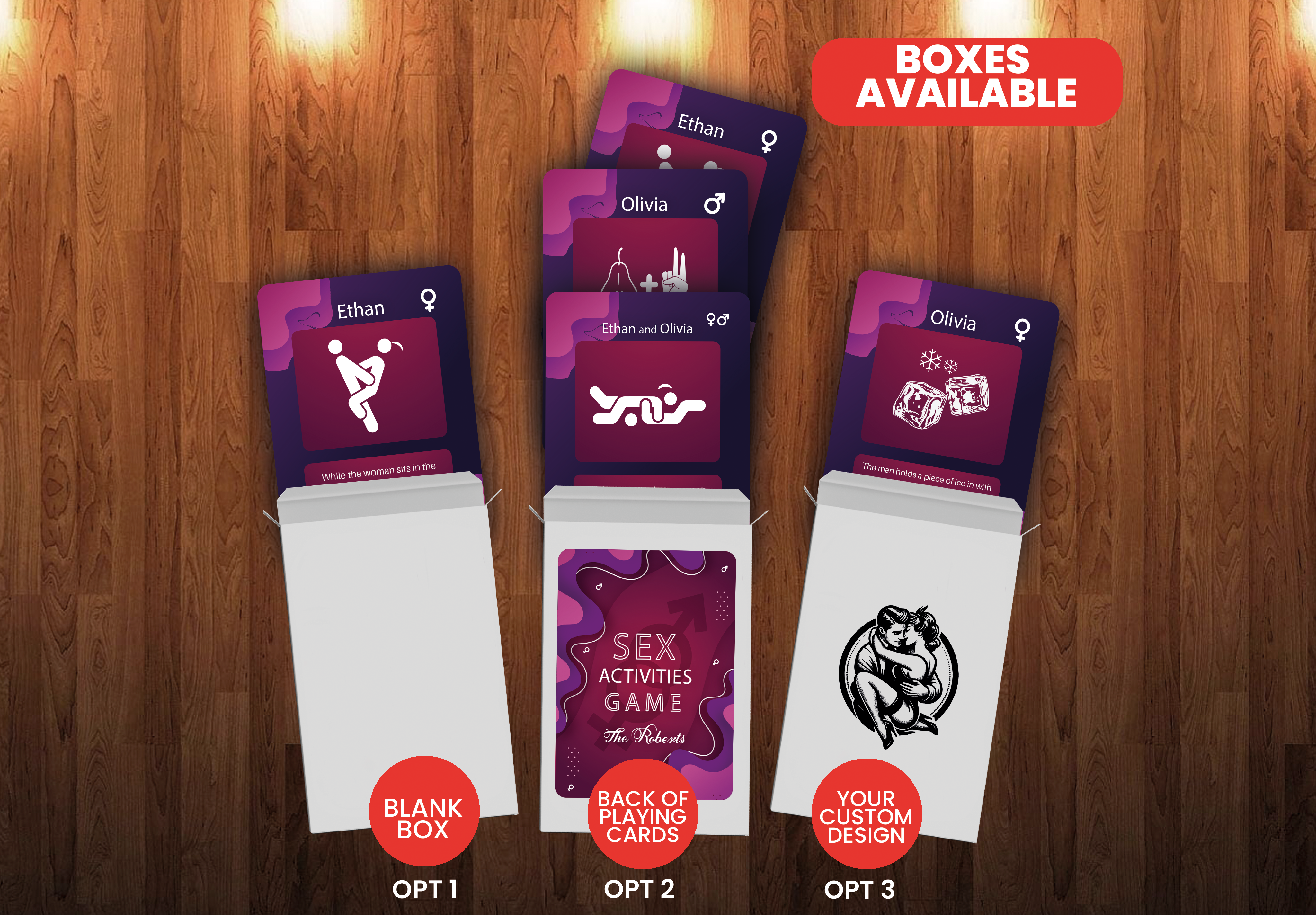 RUSH Couple Sex Activities Cards