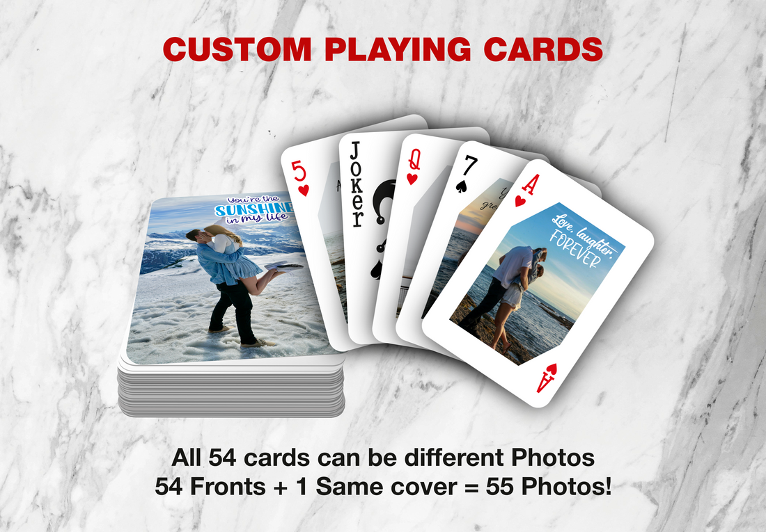 RUSH Custom Lover’s Deck | Love Adventure Playing Cards