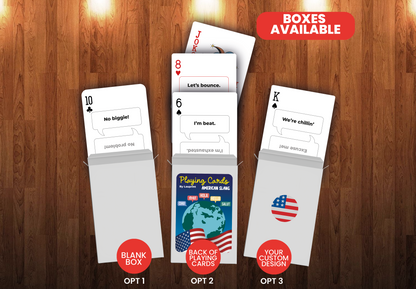 RUSH American Slang Generic Playing Cards