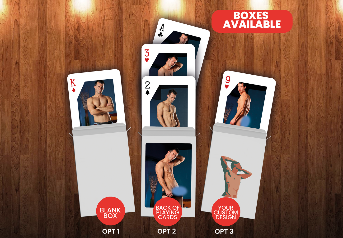 RUSH Nude Playing Cards