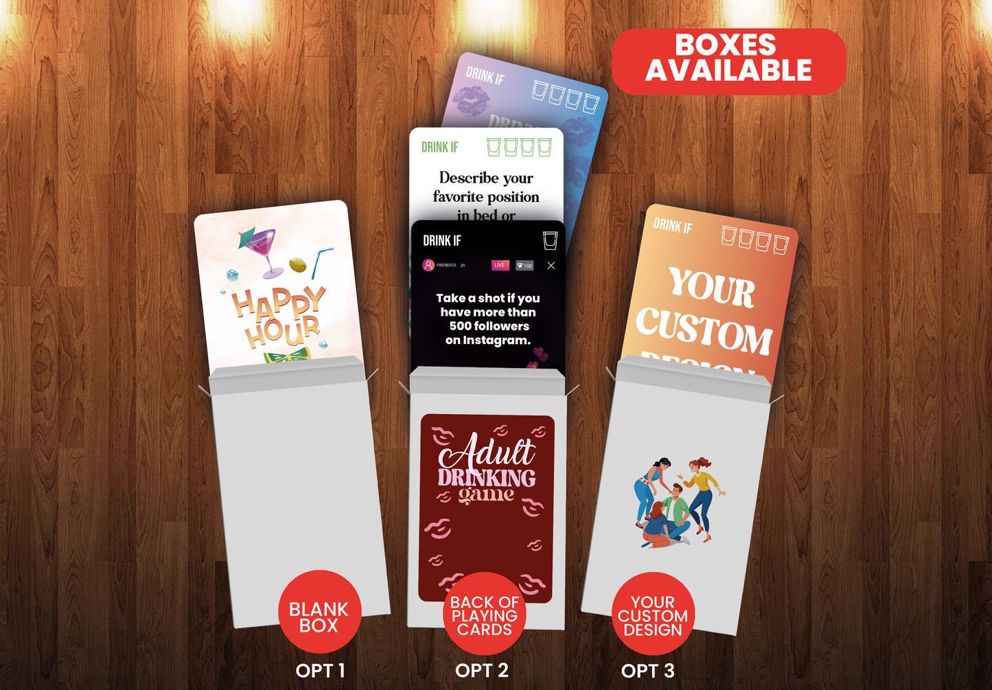 Rush of Challenges and Shots: The Ultimate Drinking Card Game