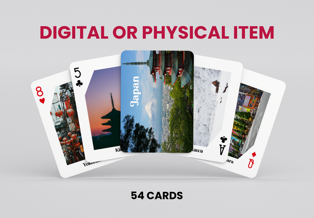 RUSH Magical Towns of Japan Playing Cards