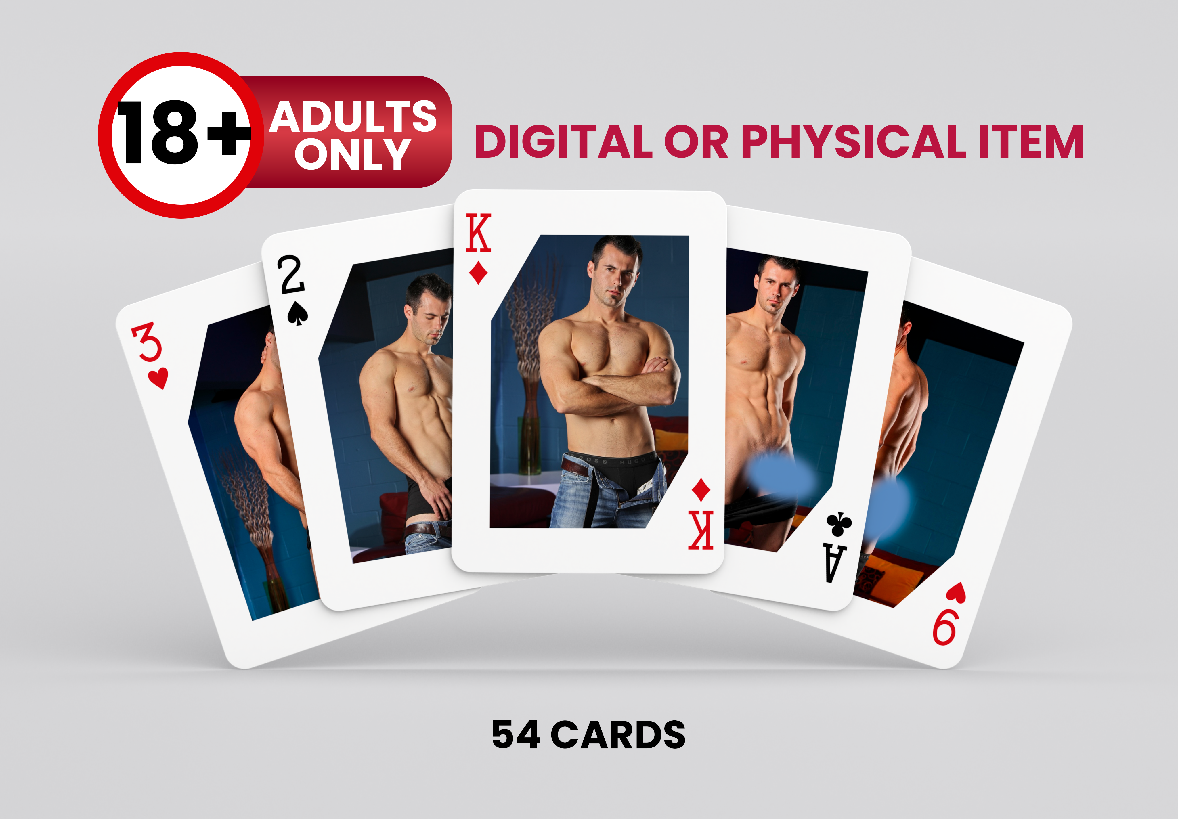 RUSH Nude Playing Cards