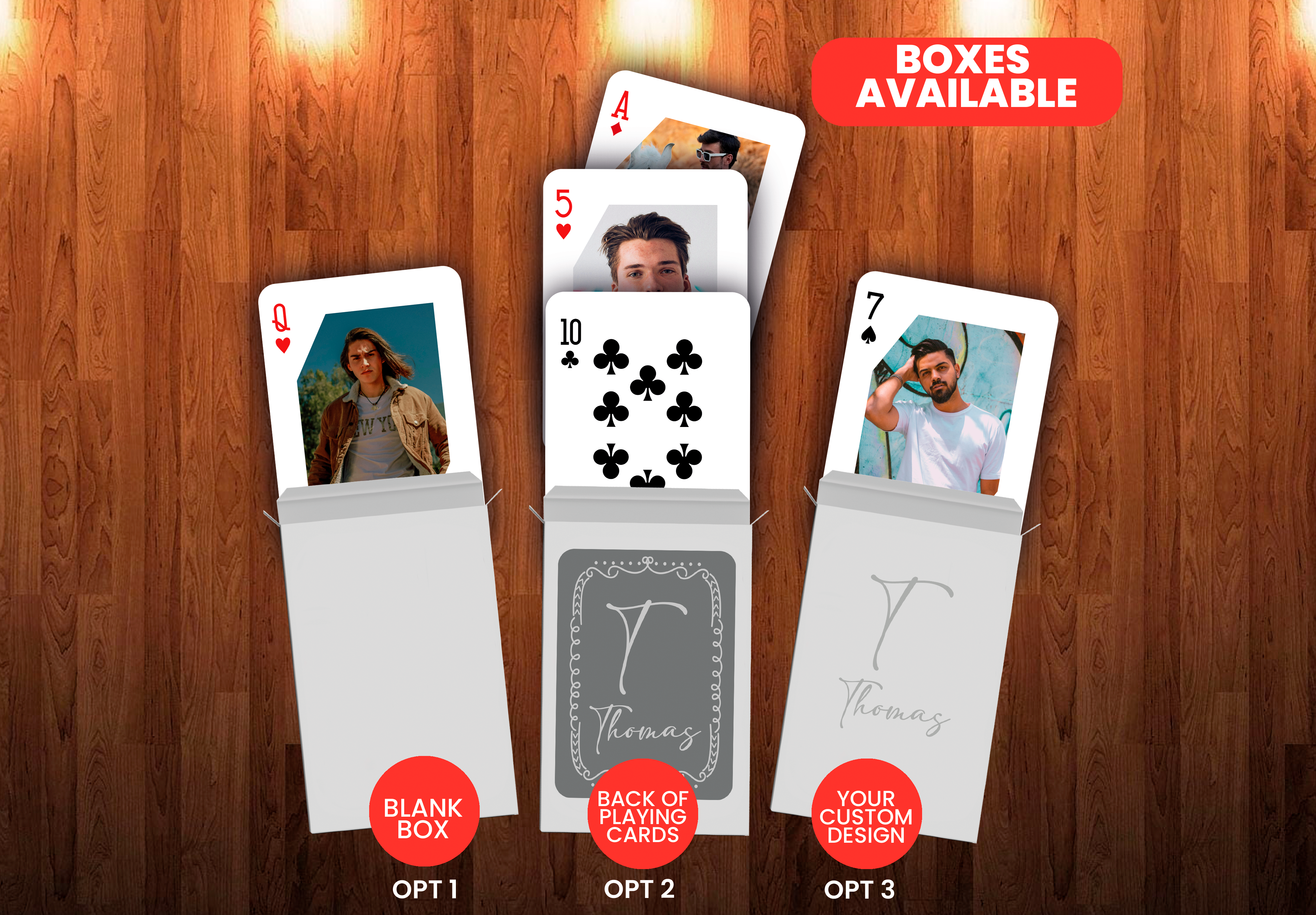 Personalized Playing Cards with Your Name