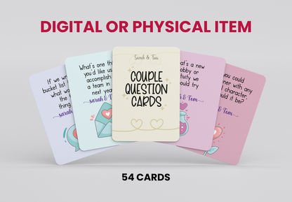 Questions and  Conversations | Couples Edition Cards