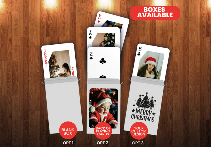 RUSH Marry Christmas Playing Cards