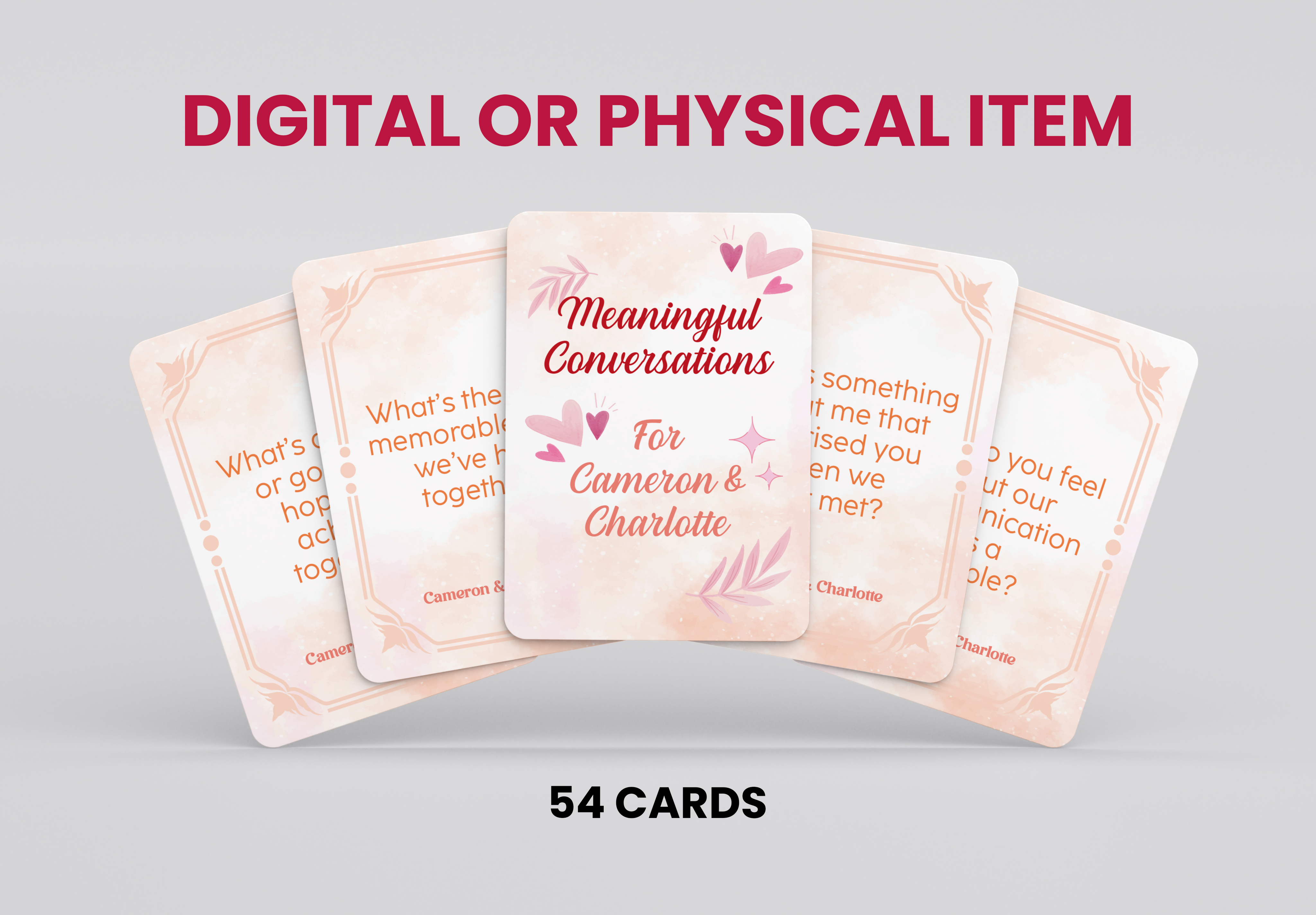Rush of Connection: The Card Game for Couples