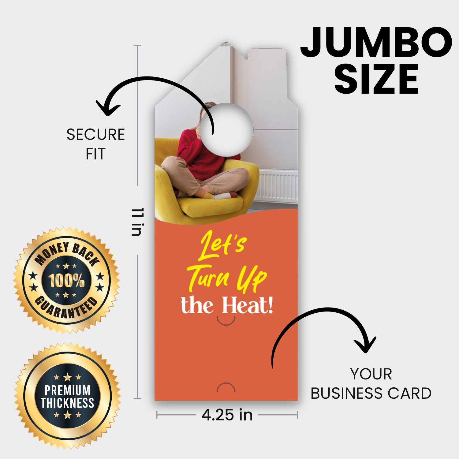 Heating Service Door Hangers