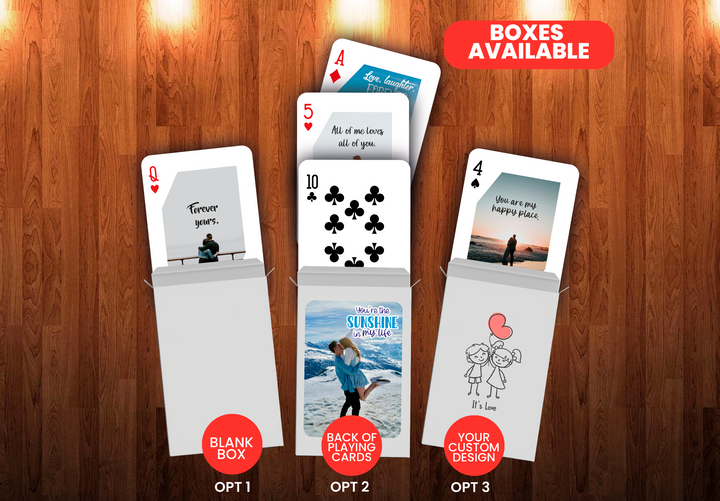 RUSH Custom Lover’s Deck | Love Adventure Playing Cards