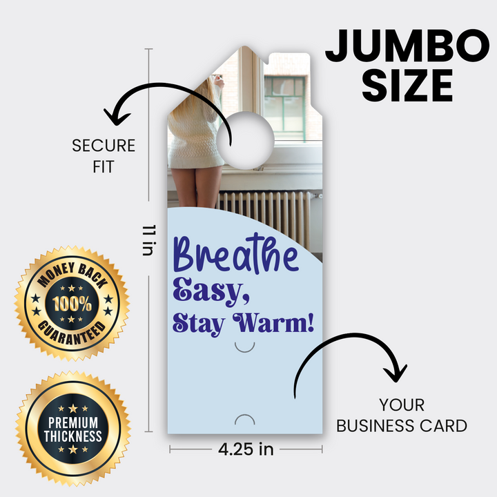 Heating Service Door Hangers