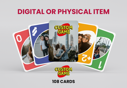 Best Friends Custom Game Playing Cards
